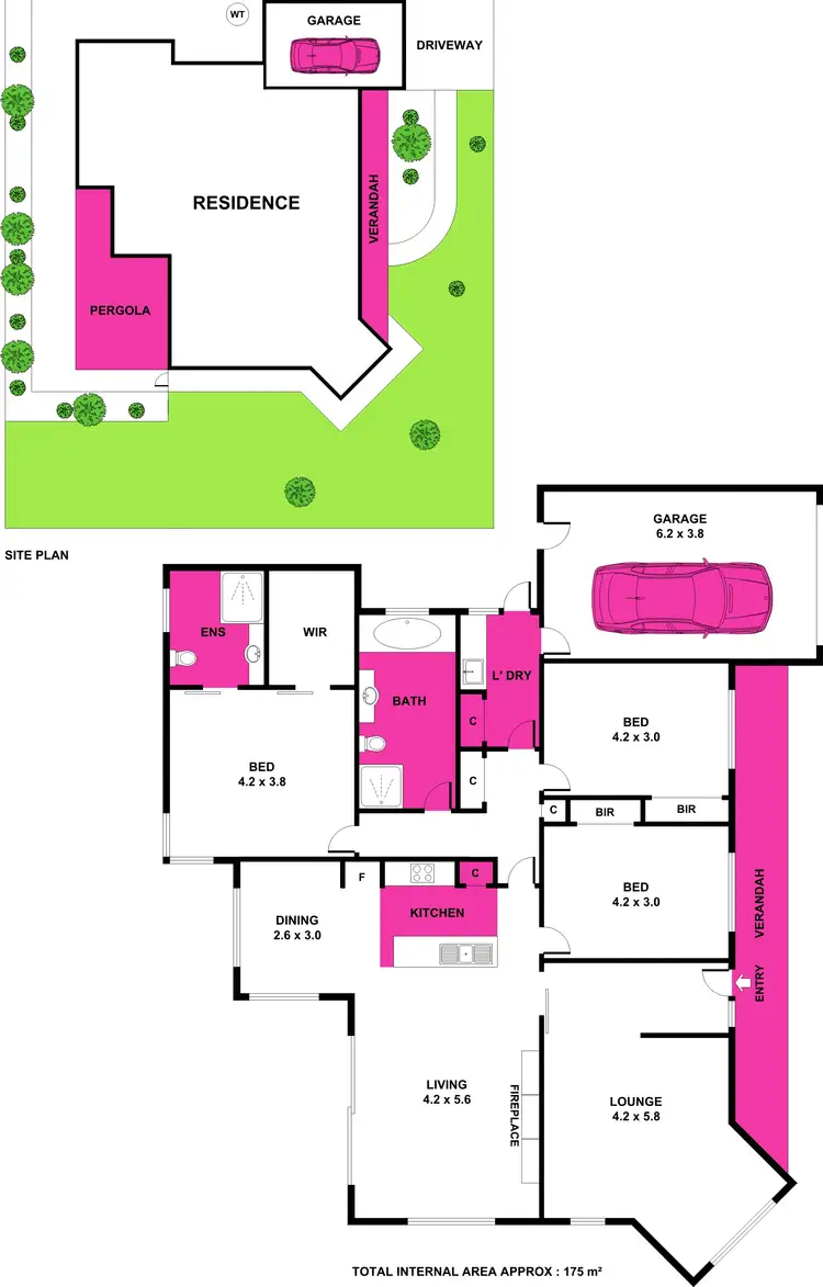 Floorplan of Homely house listing, 9 Carradale Street, Waurn Ponds VIC 3216