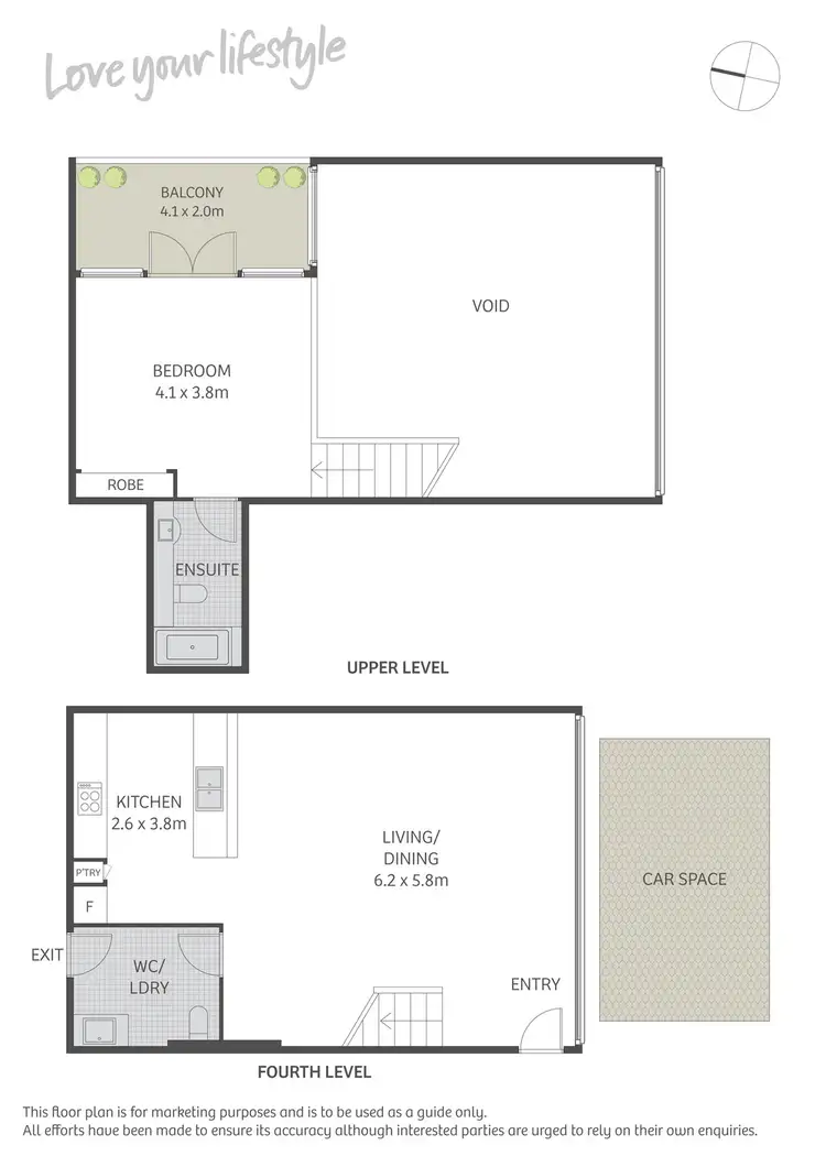 Floorplan of Homely apartment listing, 112/10 Pyrmont Bridge Road, Camperdown NSW 2050