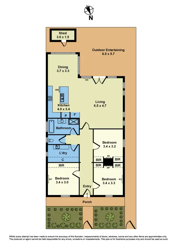 Floorplan of Homely house listing, 41 Princes Street, Williamstown VIC 3016