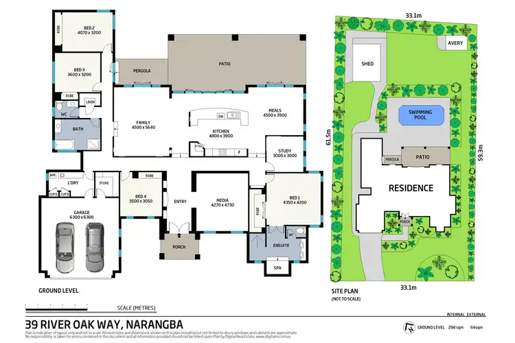 Floorplan of Homely house listing, 39 River Oak Way, Narangba QLD 4504