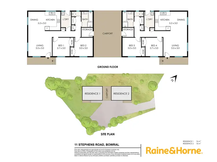 Floorplan of Homely house listing, 11 Stephens Place, Bowral NSW 2576
