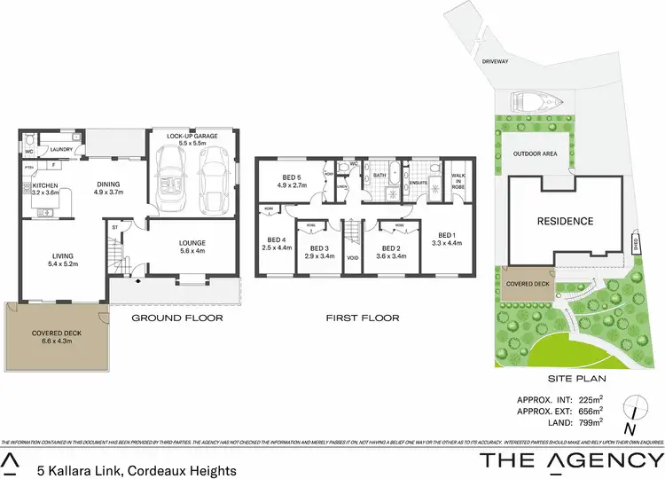 Floorplan of Homely house listing, 5 Kallara Link, Cordeaux Heights NSW 2526