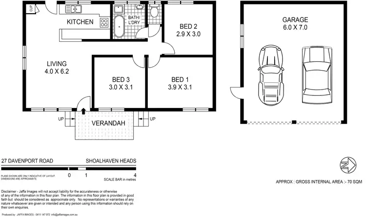 Floorplan of Homely house listing, 27 Davenport Road, Shoalhaven Heads NSW 2535