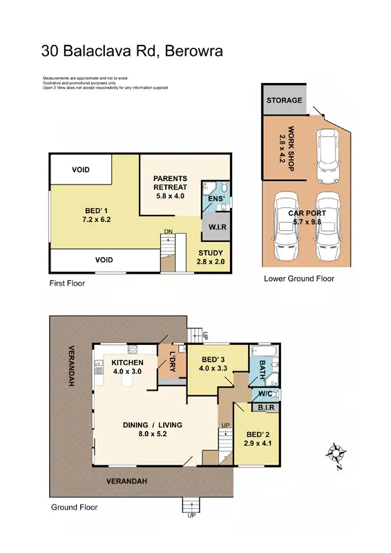 Floorplan of Homely house listing, 30 Balaclava Road, Berowra NSW 2081