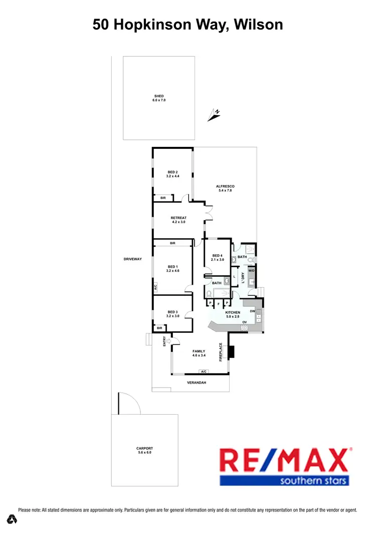 Floorplan of Homely house listing, 50 Hopkinson Way, Wilson WA 6107