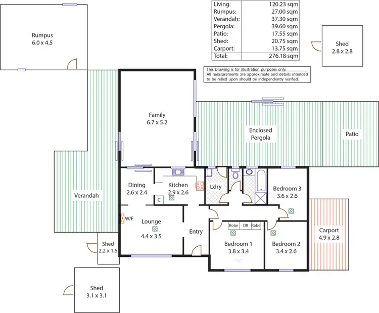 Floorplan of Homely house listing, 25A Tangent Avenue, Salisbury North SA 5108