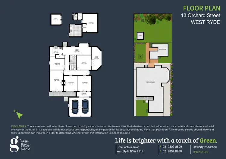 Floorplan of Homely house listing, 13 Orchard Street, West Ryde NSW 2114