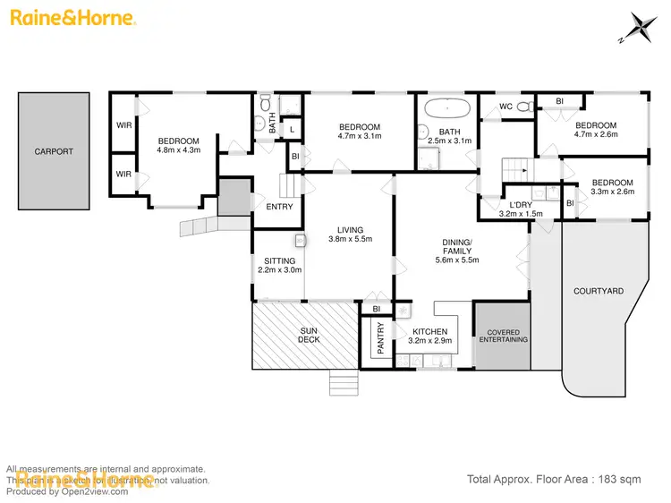 Floorplan of Homely house listing, 64 Auburn Road, Kingston Beach TAS 7050