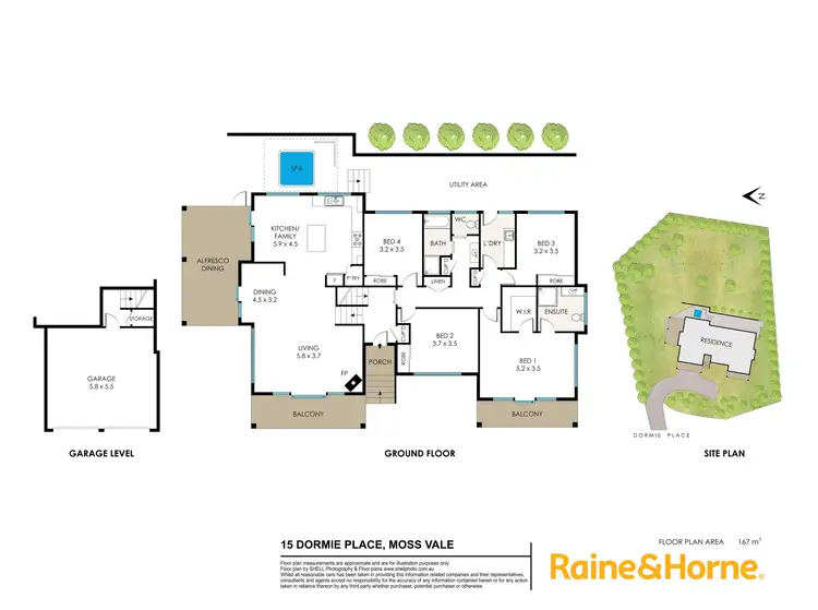 Floorplan of Homely house listing, 15 Dormie Place, Moss Vale NSW 2577