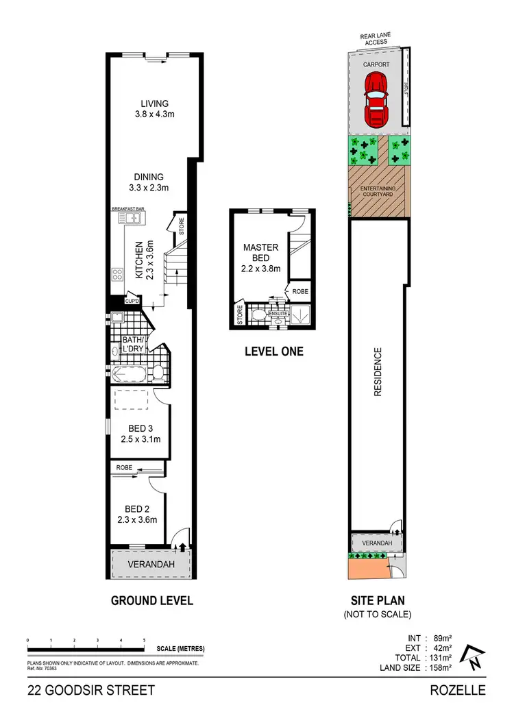 Floorplan of Homely house listing, 22 Goodsir Street, Rozelle NSW 2039