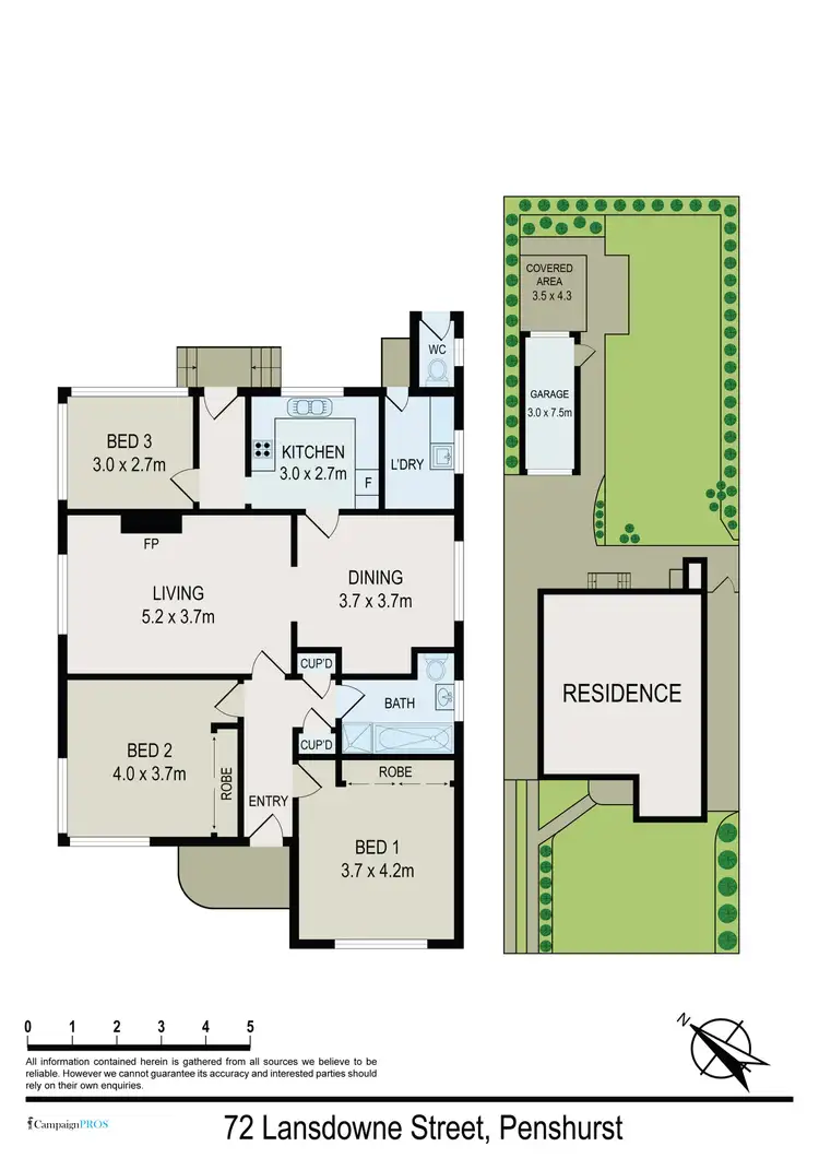 Floorplan of Homely house listing, 72 Lansdowne Street, Penshurst NSW 2222