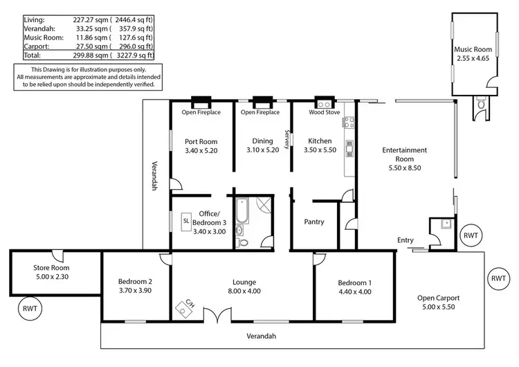 Floorplan of Homely house listing, 61 Westbrook Road, Tailem Bend SA 5260