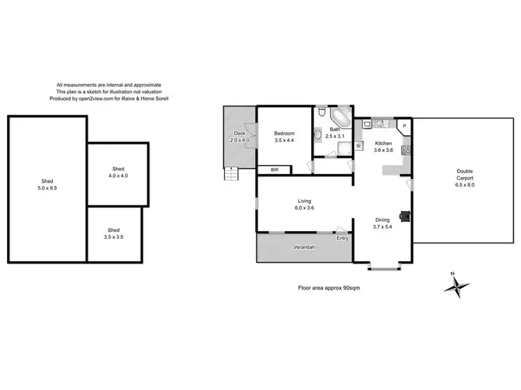 Floorplan of Homely house listing, 55 Homewood Drive, Carlton River TAS 7173