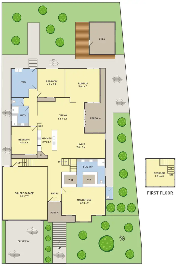 Floorplan of Homely house listing, 13 Ballymena Street, Greenvale VIC 3059