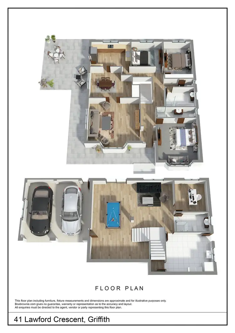 Floorplan of Homely house listing, 41 Lawford Crescent, Griffith NSW 2680