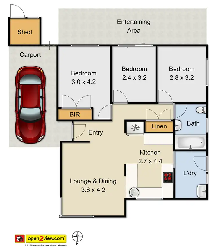 Floorplan of Homely house listing, 18 Jindalla Crescent, Hebersham NSW 2770