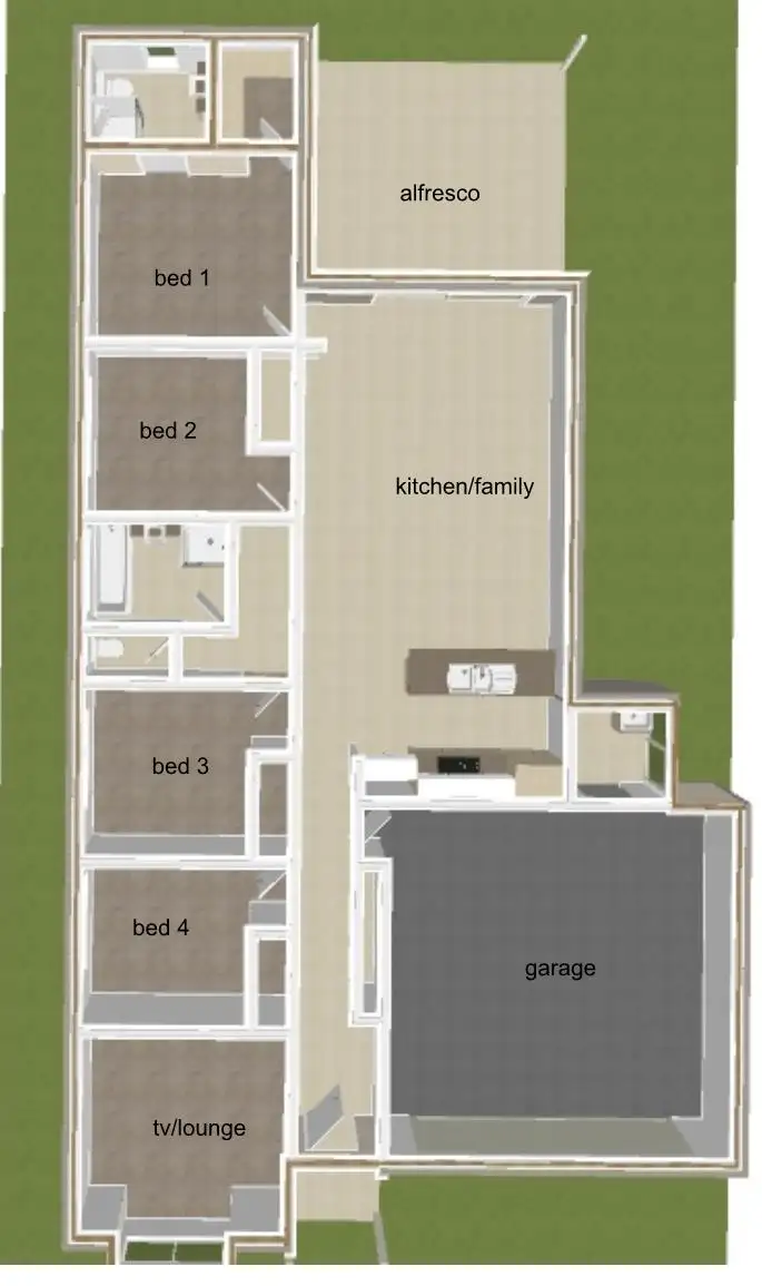 Floorplan of Homely house listing, 35 Lindquist st, Burpengary East QLD 4505