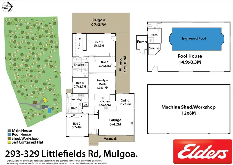 Floorplan of Homely house listing, 293-329 Littlefields Road, Mulgoa NSW 2745