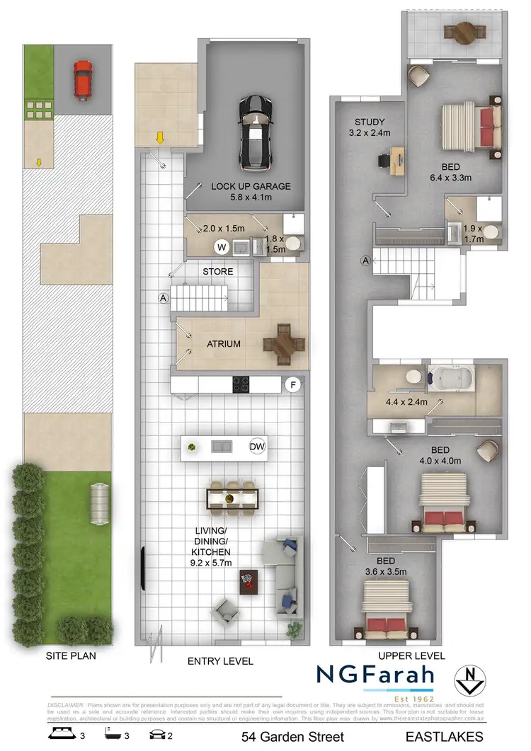 Floorplan of Homely house listing, 54 Garden Street, Eastlakes NSW 2018