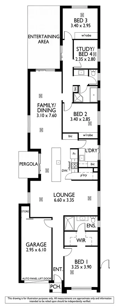 Floorplan of Homely house listing, 25A NETHERBY AVENUE, Plympton SA 5038