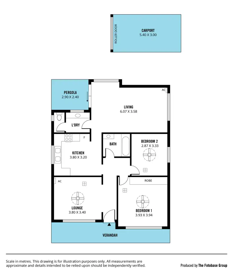 Floorplan of Homely house listing, 58 Celtic Avenue, Clovelly Park SA 5042