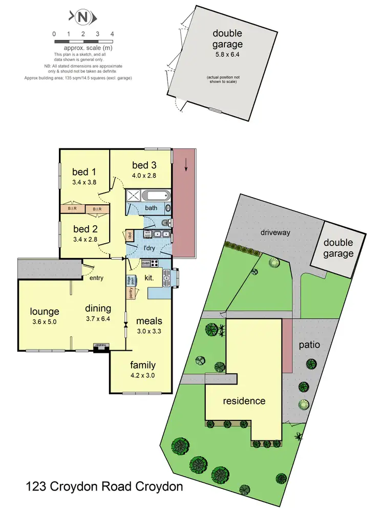 Floorplan of Homely house listing, 123 Croydon Road, Croydon VIC 3136
