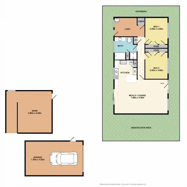 Floorplan of Homely house listing, 57 Sydney Road, Benalla VIC 3672