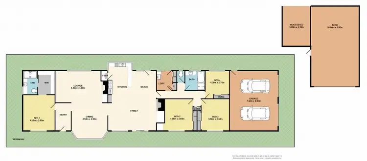 Floorplan of Homely house listing, 53 Willis Little Drive, Benalla VIC 3672