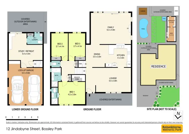 Floorplan of Homely house listing, 12 Jindabyne Street, Bossley Park NSW 2176