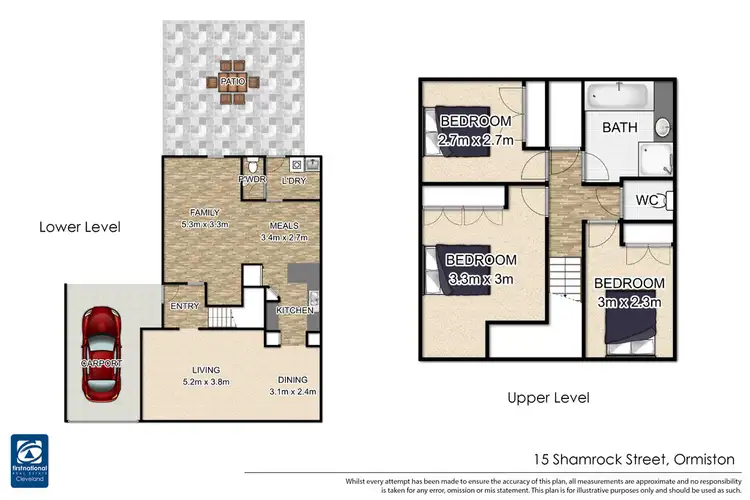 Floorplan of Homely house listing, 15 Shamrock Street, Ormiston QLD 4160