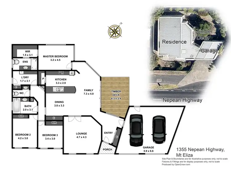 Floorplan of Homely house listing, 1355 Nepean Highway, Mount Eliza VIC 3930