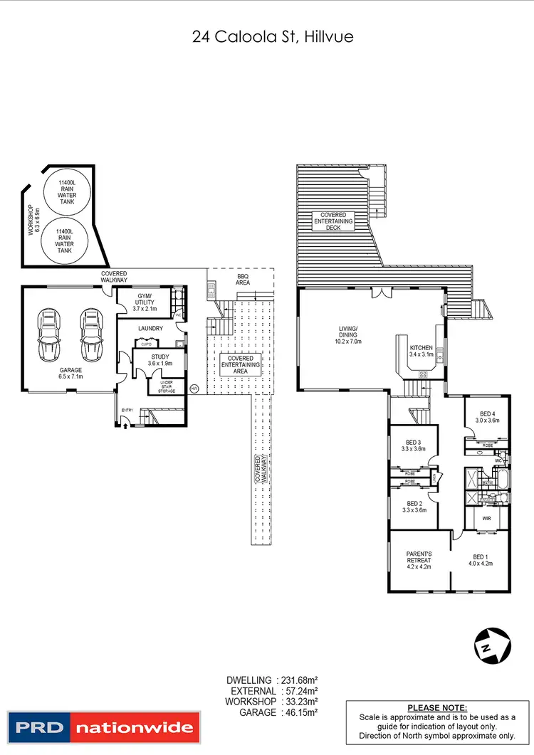 Floorplan of Homely house listing, 24 Caloola Street, Tamworth NSW 2340