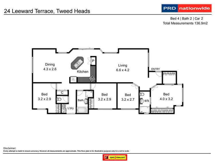 Floorplan of Homely house listing, 24 Leeward Terrace, Tweed Heads NSW 2485