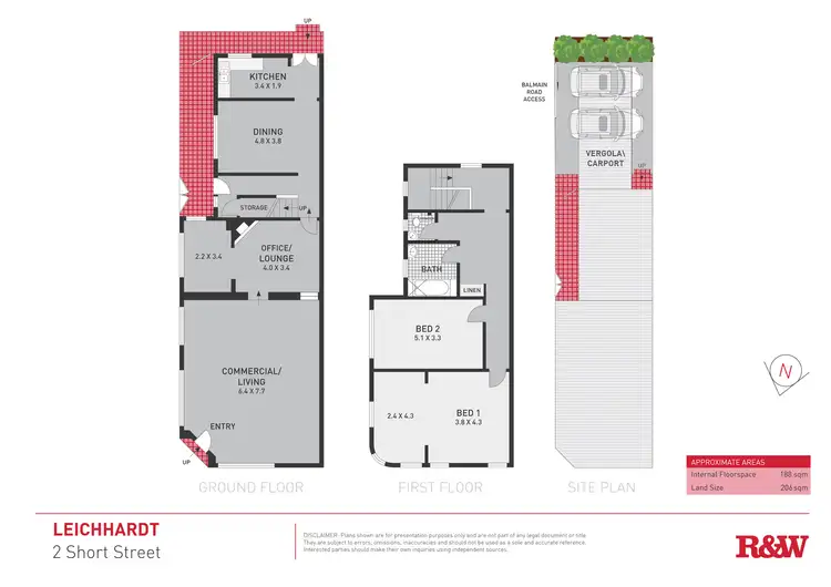Floorplan of Homely house listing, 2 Short Street, Leichhardt NSW 2040