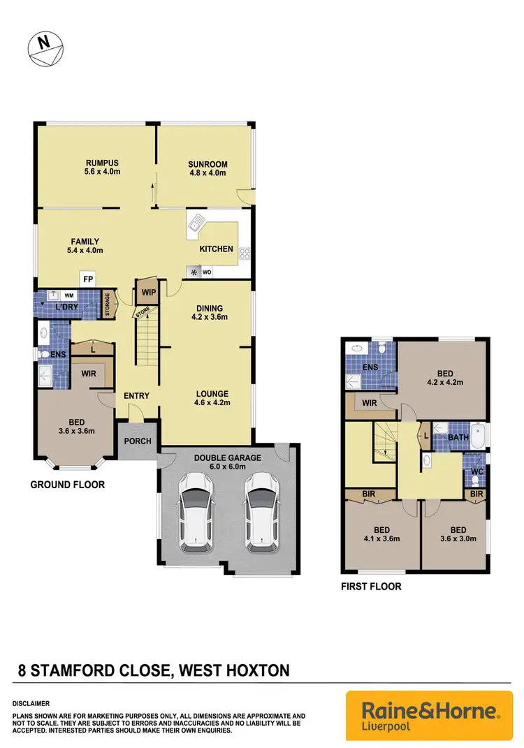 Floorplan of Homely house listing, 8 Stamford Close, West Hoxton NSW 2171