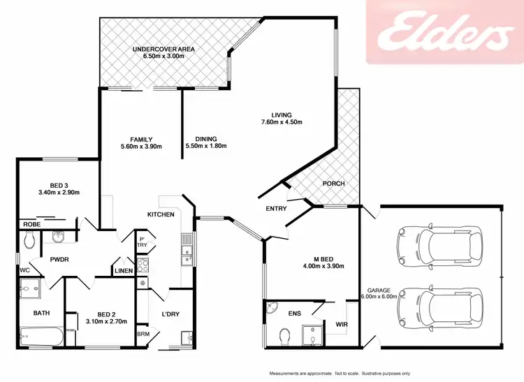 Floorplan of Homely house listing, 5 Bower Place, Wodonga VIC 3690