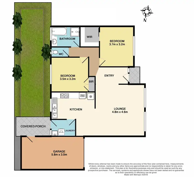 Floorplan of Homely unit listing, 2/34 Thames Promenade, Chelsea VIC 3196