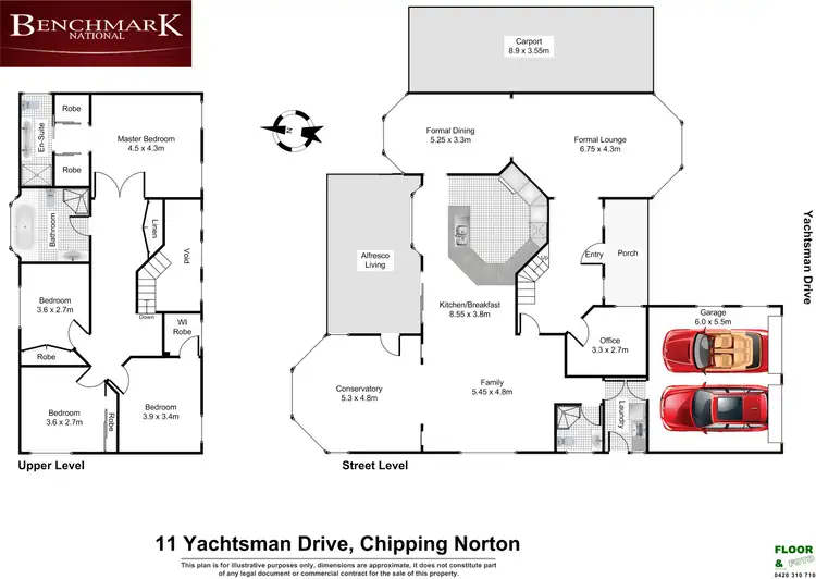 Floorplan of Homely house listing, 11 Yachtsman Drive, Chipping Norton NSW 2170