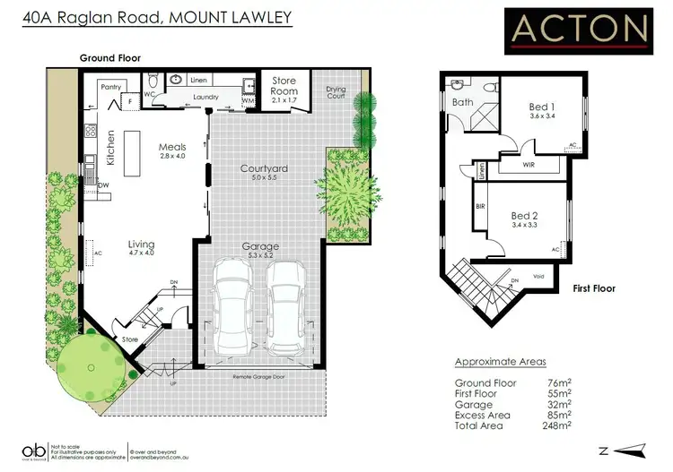 Floorplan of Homely house listing, 40A Raglan Road, Mount Lawley WA 6050