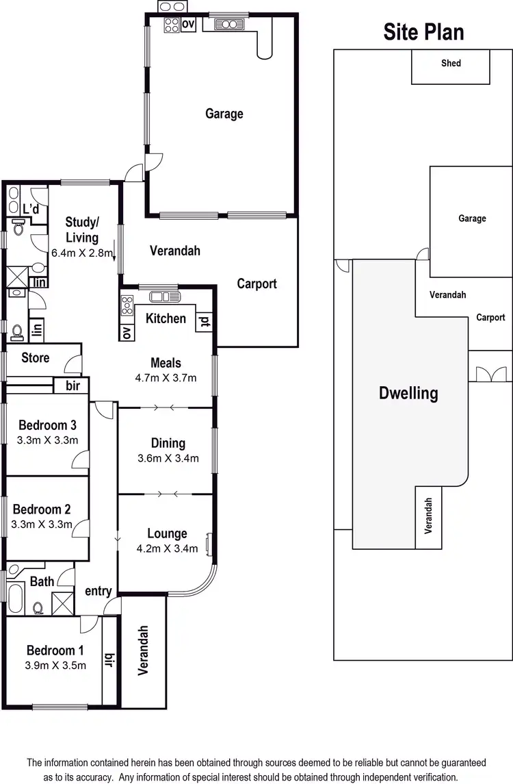 Floorplan of Homely house listing, 203 Darebin Road, Thornbury VIC 3071