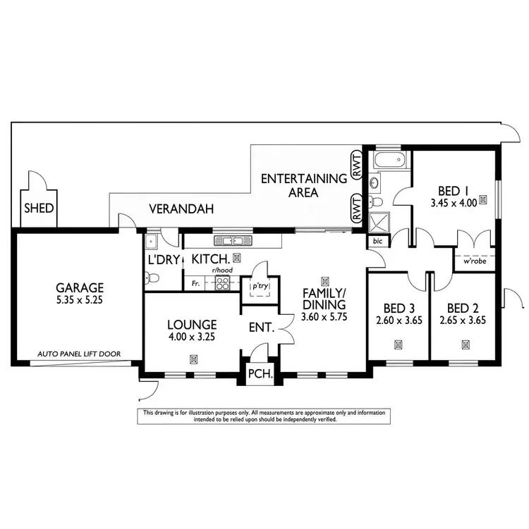Floorplan of Homely house listing, 21 GARFIELD AVENUE, Kurralta Park SA 5037