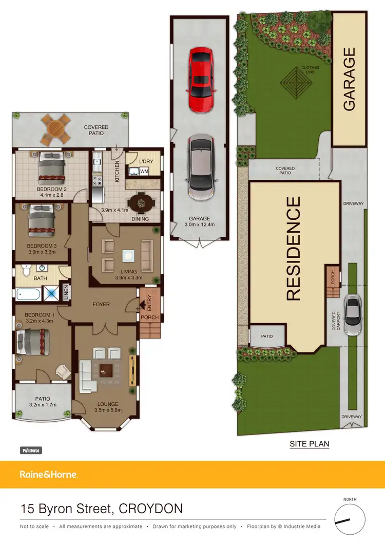 Floorplan of Homely house listing, 15 Byron Street, Croydon NSW 2132
