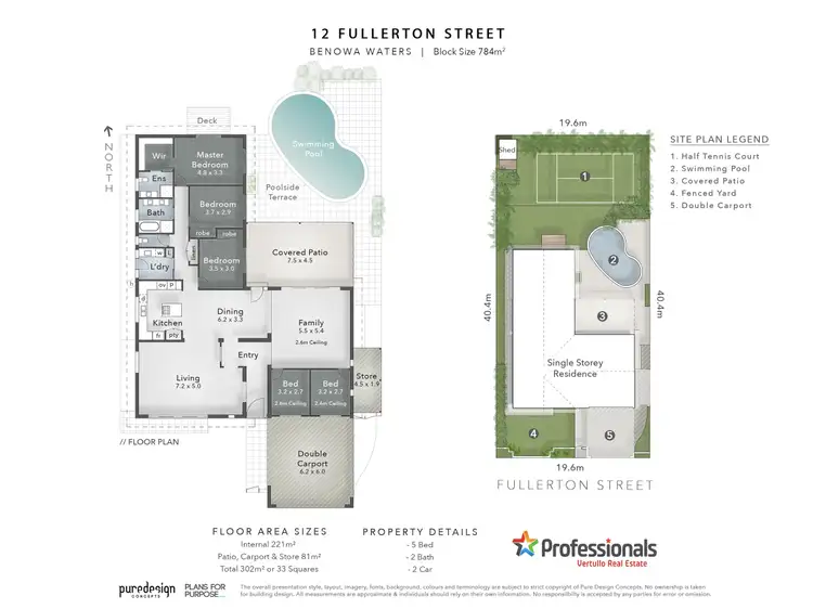 Floorplan of Homely house listing, 12 Fullerton Street, Benowa Waters QLD 4217