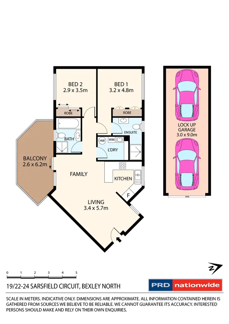 Floorplan of Homely house listing, 19/22-40 Sarsfield Circuit, Bexley North NSW 2207