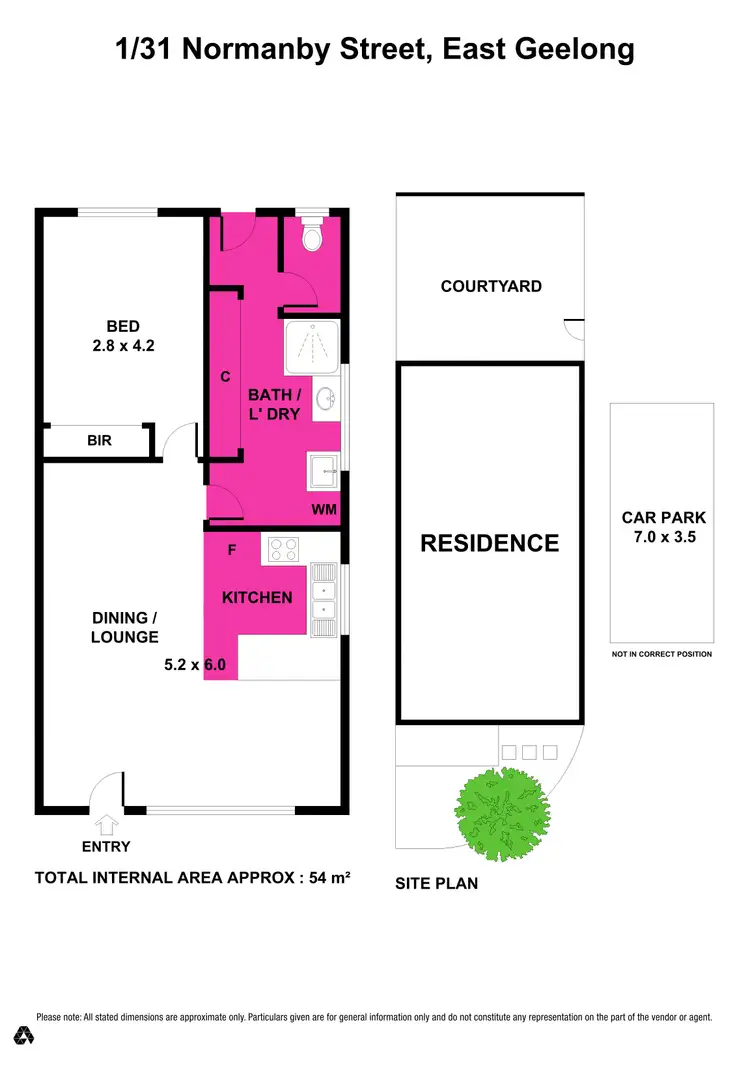 Floorplan of Homely house listing, 1/31 Normanby Street, East Geelong VIC 3219