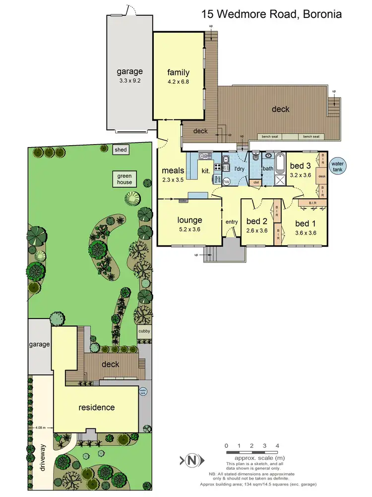 Floorplan of Homely house listing, 15 Wedmore Road, Boronia VIC 3155
