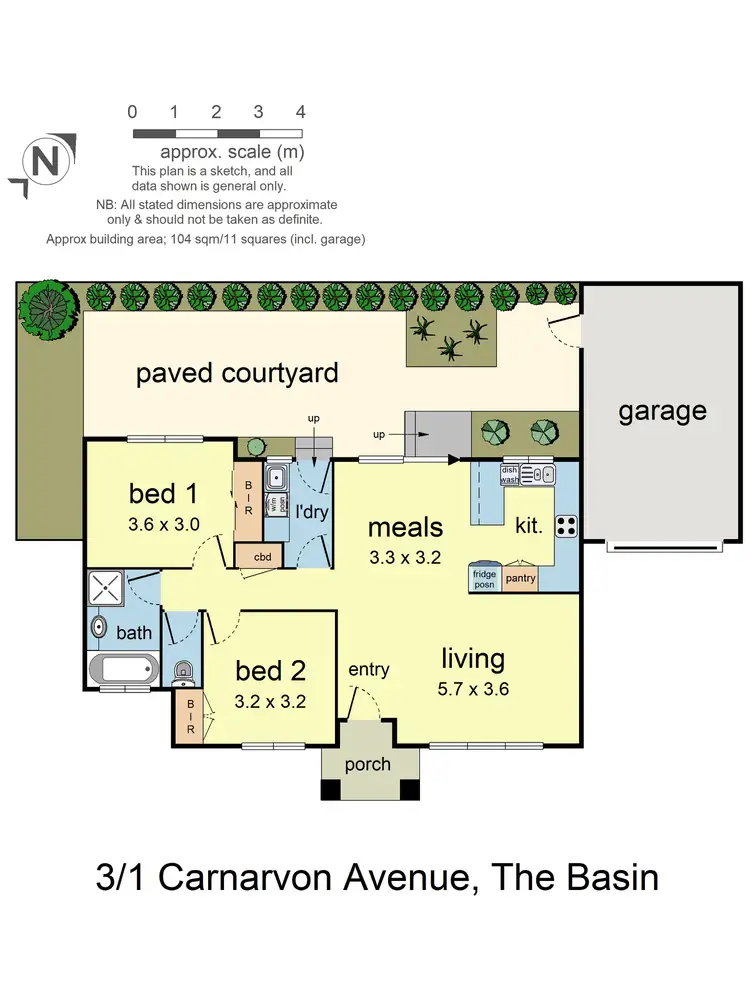 Floorplan of Homely house listing, 3/1 Carnarvon Ave, The Basin VIC 3154