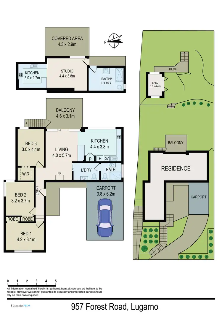 Floorplan of Homely house listing, 957 Forest Road, Lugarno NSW 2210