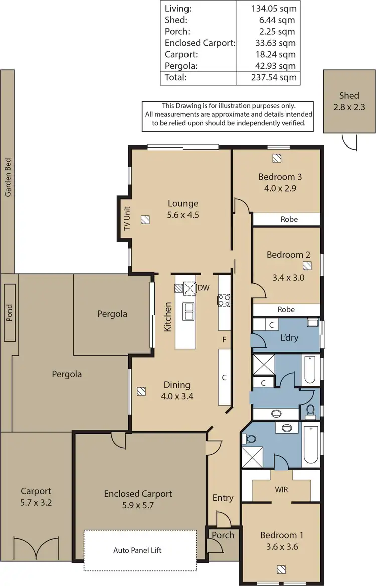 Floorplan of Homely house listing, 2 Lime Court, Munno Para West SA 5115