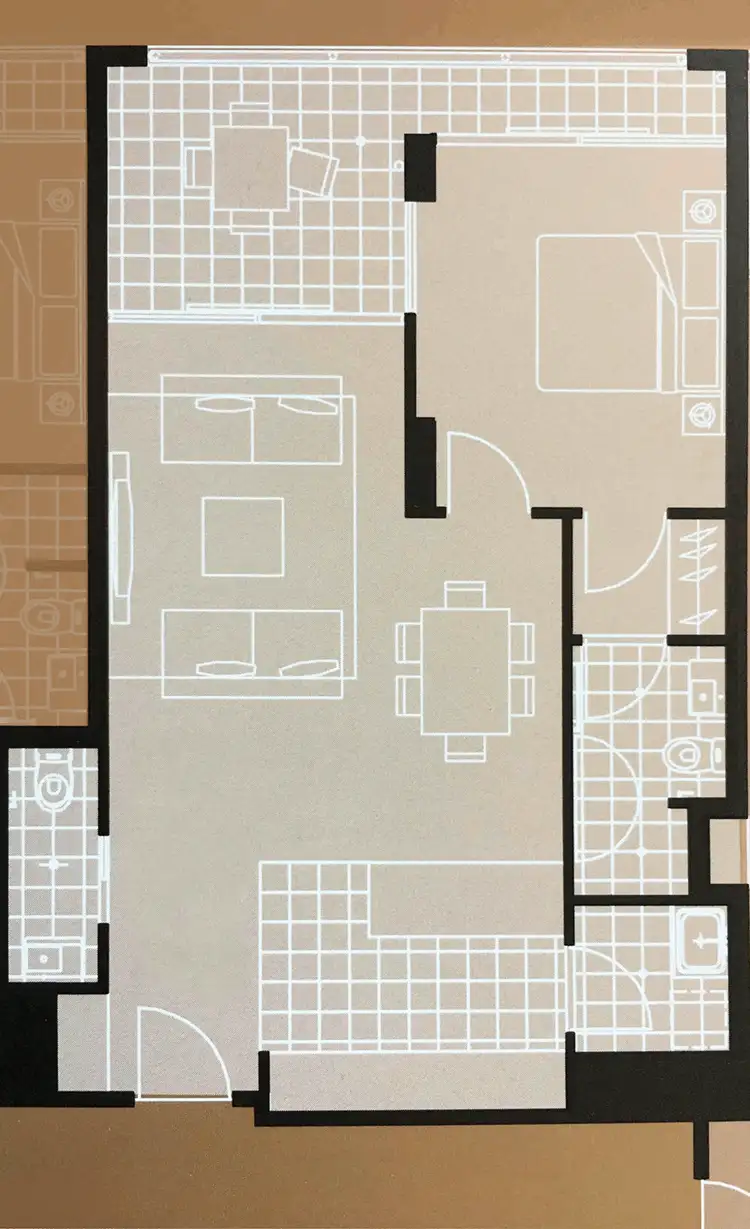 Floorplan of Homely house listing, 803/20 Hindmarsh Square, Adelaide SA 5000